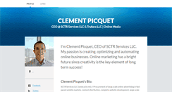 Desktop Screenshot of clementpicquet.com